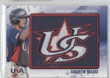 2011 Bowman Replica 2010 USA Baseball 24/25 Drew Maggi An #USA-32 Patch 1q7