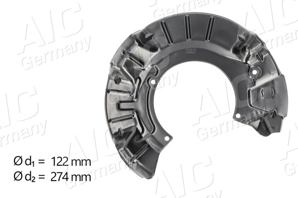 Spritzblech Bremsscheibe AIC 57129 FüR Mini R50 R53 R52 Cooper Works One-image