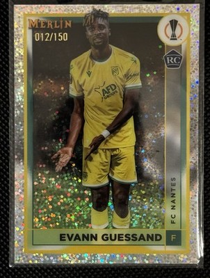2022-23 Topps Merlin UEFA Club Competitions - Evann Guessand #110 Speckle /150