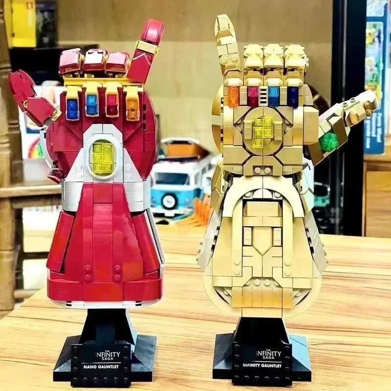 76191 Marvel Infinity Gauntlet Building Blocks Set Collectible Thanos Glove New' - image 3 of 4