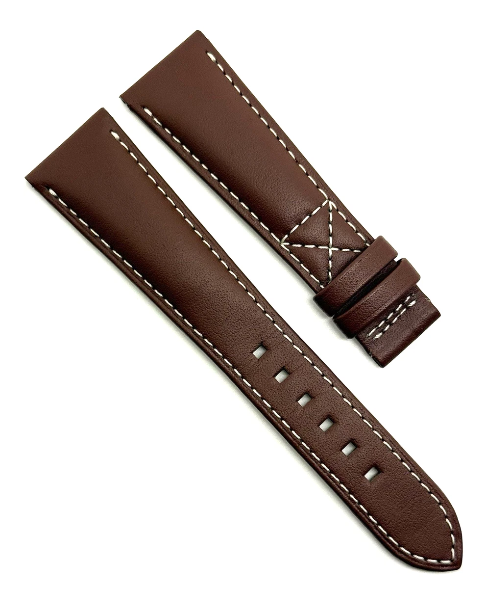 Bracelet De Montre Patek Philippe Noir 21 Mm - Référence 33152, Occasion