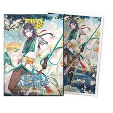Dragon Shield Sleeves Grand Archive Matte Art Standard - Jin Fate Defiant