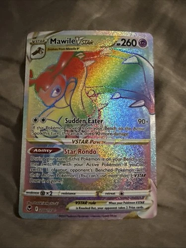 MINT++ Mawile VSTAR 200/195 Hyper Rainbow Rare Silver Tempest TCGKITTEN