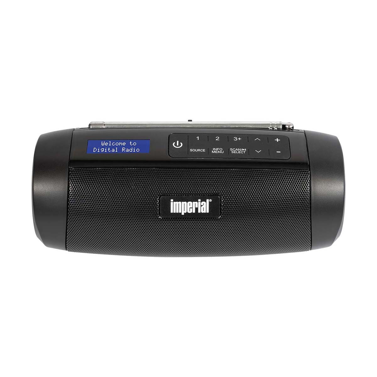 Enceinte Bluetooth nomade Imperial Dabman Go radio compacte DAB+ FM noire