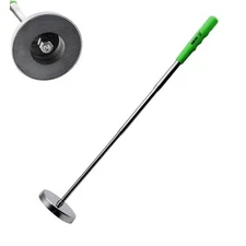 Grip Telescopic Magnetic Floor Sweeper Pickup Tool - 35 lb Capacity - Screws, 