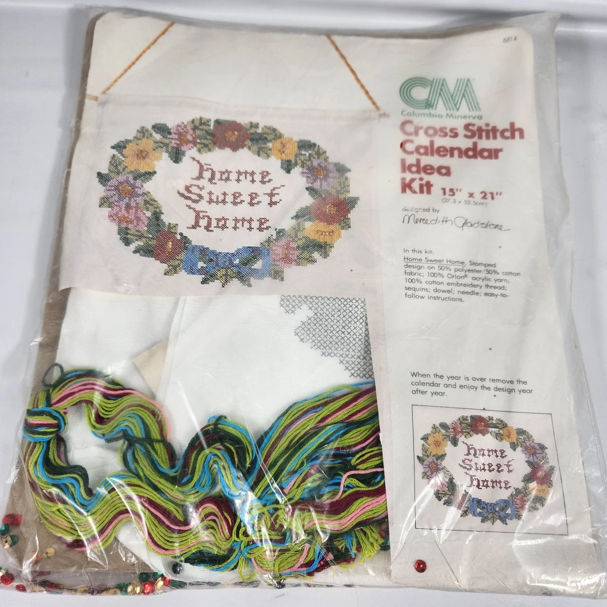 Janlynn 21-0981 - Kit De Punto De Cruz Redondo Para Niños, Diseño De Mariposas, Diseño De Mariposas, 3.0 In