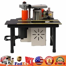 Portable Edge Banding Machine Edge Bander Double Side Gluing Banding Machine 15W