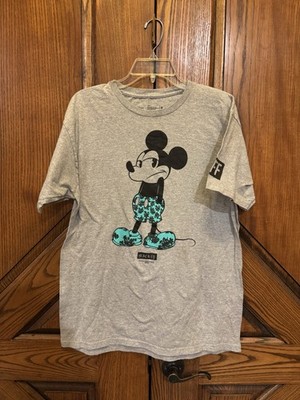 DISNEY MICKEY MOUSE NEFF T-SHIRT~GIVE THEM ATTITUDE MICKEY~MENS SZ Large