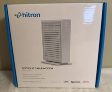 Hitron CODA56 Multi-Gigabit DOCSIS 3.1 Modem Pairs w/Any WiFi Router OPEN BOX