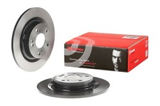 Brembo 08.d713.11 Prime Uv Coated Solid Brake Rotors - Rear Pair Brembo 08.d713.11 Prime Uv Coated Solid Brake Rotors - Rear Pair