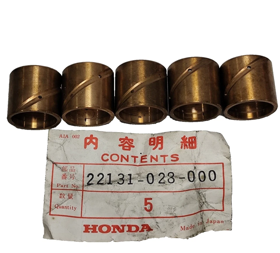 Guía de embrague genuino Honda S90 compatible con CA90 CD90 NUEVO EN STOCK 5 piezas P/N 22131-028-000 Foto 3 de 4