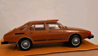 Oldtimer Stahlberg Finnland Kunststoff Saab 900 Turbo Händler/Promo Modellauto Fahrzeug 