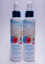2 Bath  Body Works HAVANA TROPICAL VANILLA  CHERIMOYA Protective Hair Perfume
