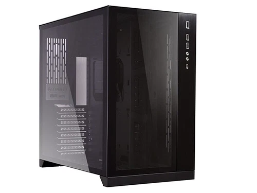 LIAN LI 011 DYNAMIC PC Case Black Mint Condition - Fast shipping in US.