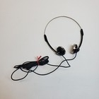 Vintage 1980s Aiwa On Ear Headphones Walkman No Earpads Tested