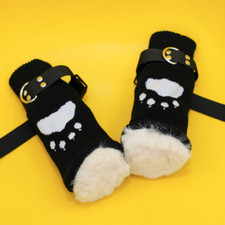 Padded Pu Leather Gloves Mittens Slave Bondage Puppy Dog Paw Mitts Roleplay BDSM