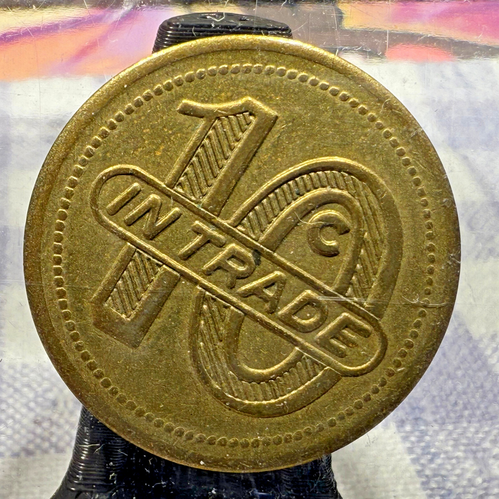 Riverton, Wyo. "Hackleman Elite Club" G/F 10¢Trade Token 25mm SP3864