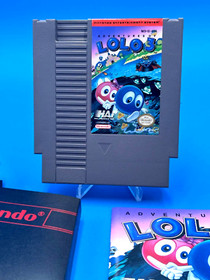 Adventures of Lolo 3 - Nintendo NES - Manual Completo - Probado - Aut&eacute;ntico