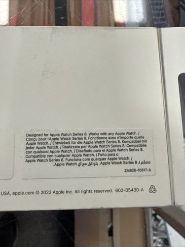 Apple Sport Band for Watch Series 8/SE (2022) - Slate Blue, M/L (45mm) - Picture 7 of 7