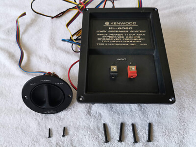 Kenwood KL-6060 Complete w/Tone Selector Crossover Network Sound