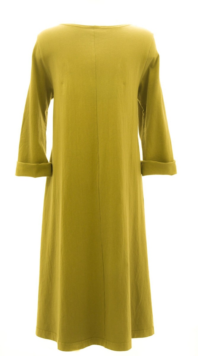 PACIFICOTTON Bryn Walker Pacific Cotton Jersey LINUS DRESS A-Line S M L  COLORS | eBay