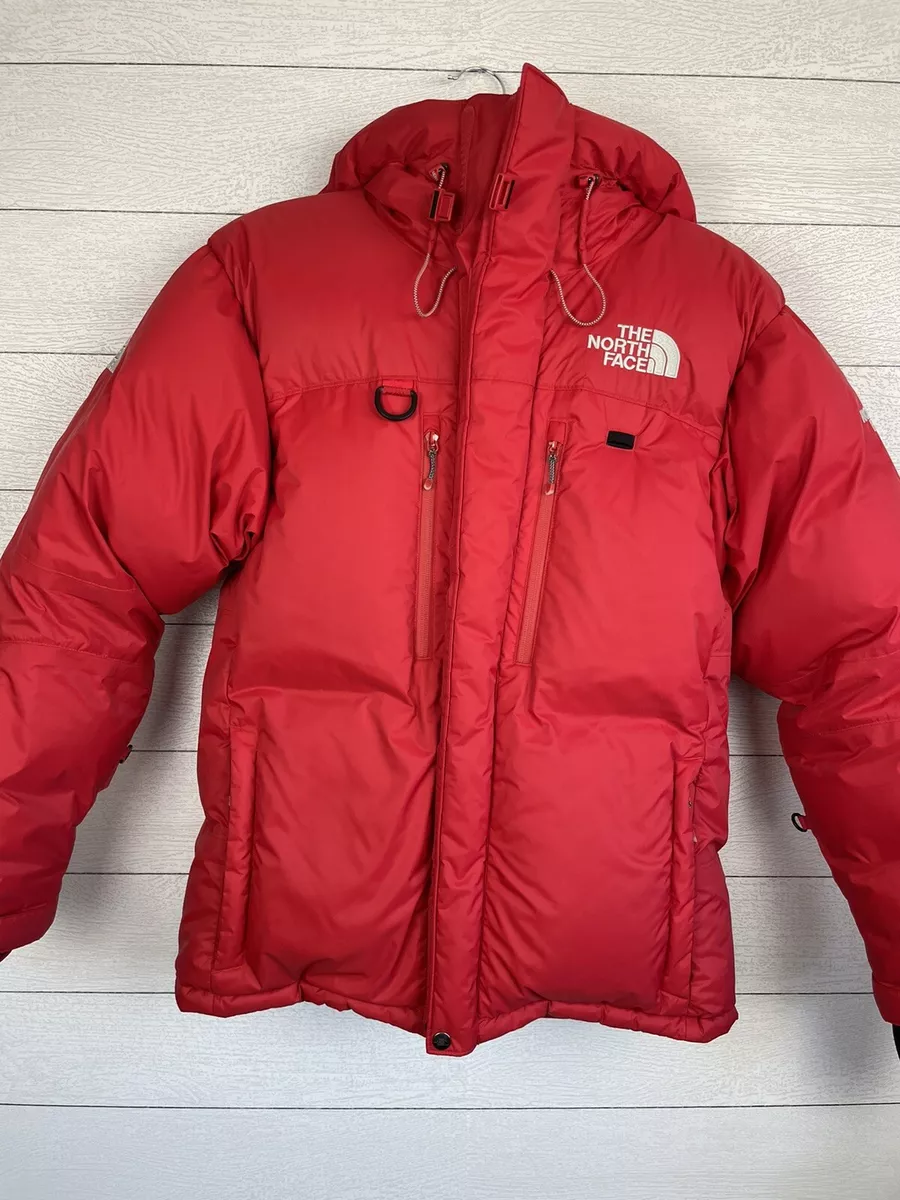 The North Face Mens HIMALAYAN PARKA Jacket Red S 800 Down Summit