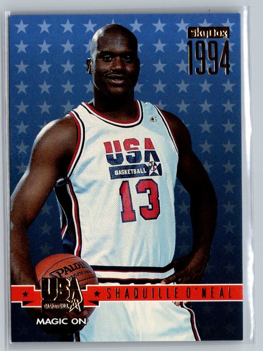 1994 SkyBox USA #72 Shaquille O'Neal Gold