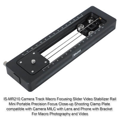 Macro Focusing Rail Slider Em Liga De Alumínio De 4 Vias Clo | Frete grátis