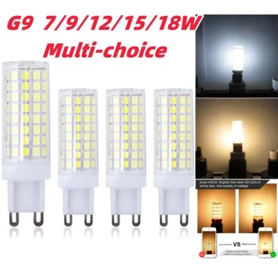 RANPO HIGH QUALITY G9 LED Corn Bulb 7W 9W 12W 15W 18W Lamp Daylight Home Decor Light