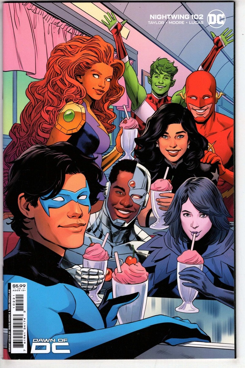 Nightwing #102 Cover B Travis Moore Card Stock Variant | eBay