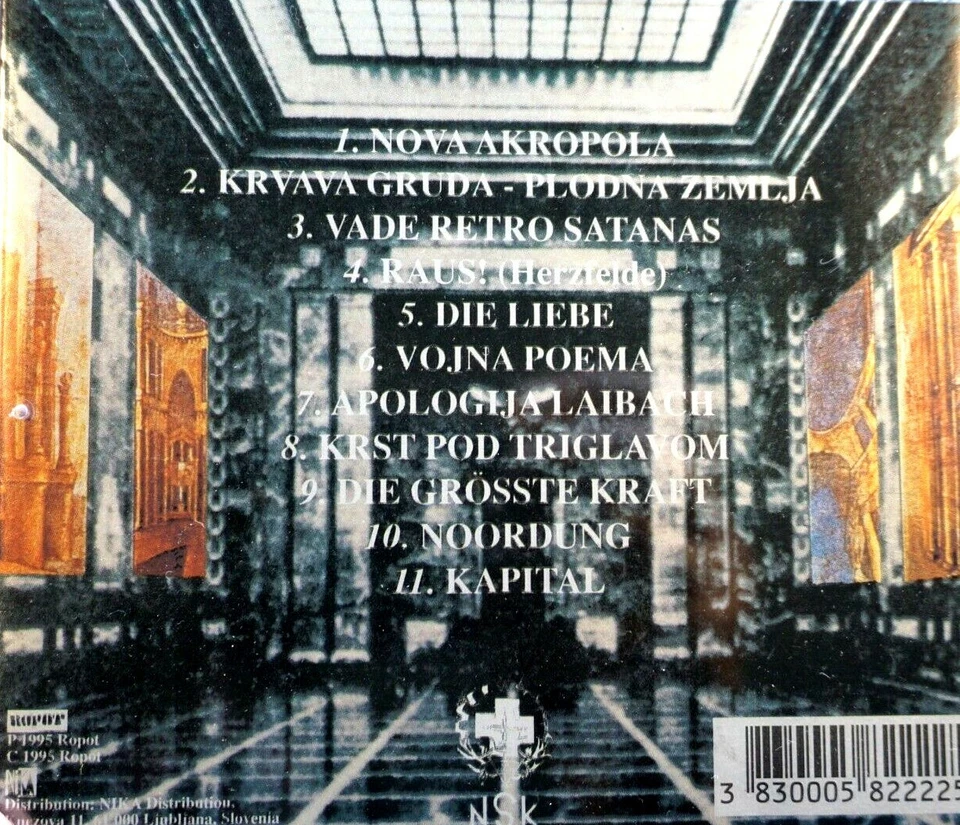 Laibach - Slovenska Acrópola - CD, EN MUY BUEN ESTADO Foto 2 de 2