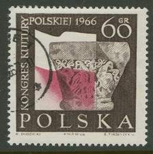 Poland Stamp Scott #1450 Polish Cultural Congress 1966