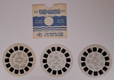 View-master Reels, New England Mix, Lot of 3, Autumn Foliage, Covered Bridges