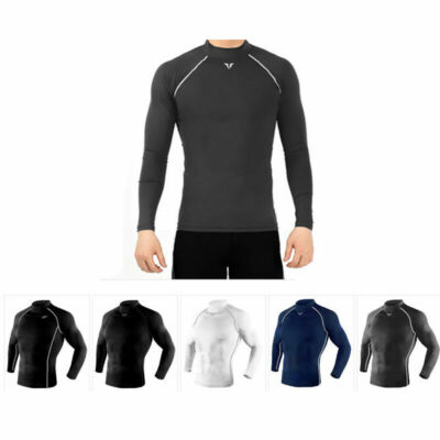 Take Five Mens Skin Tight Compression Base Layer Running Lining Shirt 03