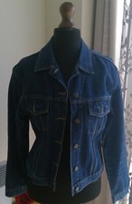 Blue Denim Jacket Size 12 Never Worn (etam)