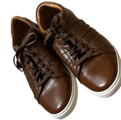 Allen Edmonds Sz 10.5 D Dress Sneakers Tennis Shoes Dark 