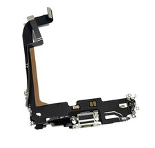 Apple iPhone 13 Pro Max Genuine Charging Port Flex Cable Silver 821-03241-A
