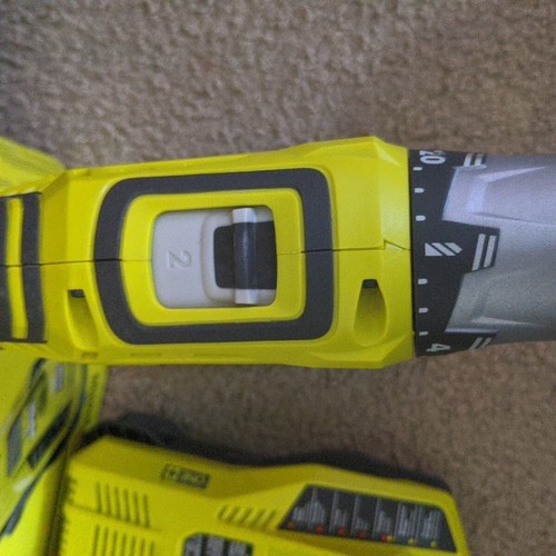 Ryobi P277 ONE+ 18 V kabellos 2 Geschwindigkeiten 1/2 Zoll Mit P102 Akku & P117 Schnellladegerät - Bild 14 von 20