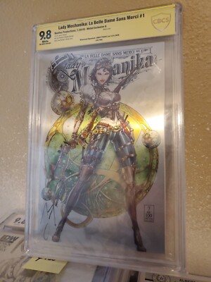 Lady Mechanika: La Belle Dame Sans Merci #1 Metal Exclusive A 7 Of 100 Cbcs 9.8