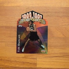 1997-98 Topps Generations Insert Cards, Duncan, Hill + More