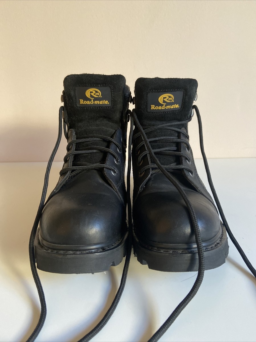 Road-Mate Black Work Boots Size 9 Mens | eBay display picture 2