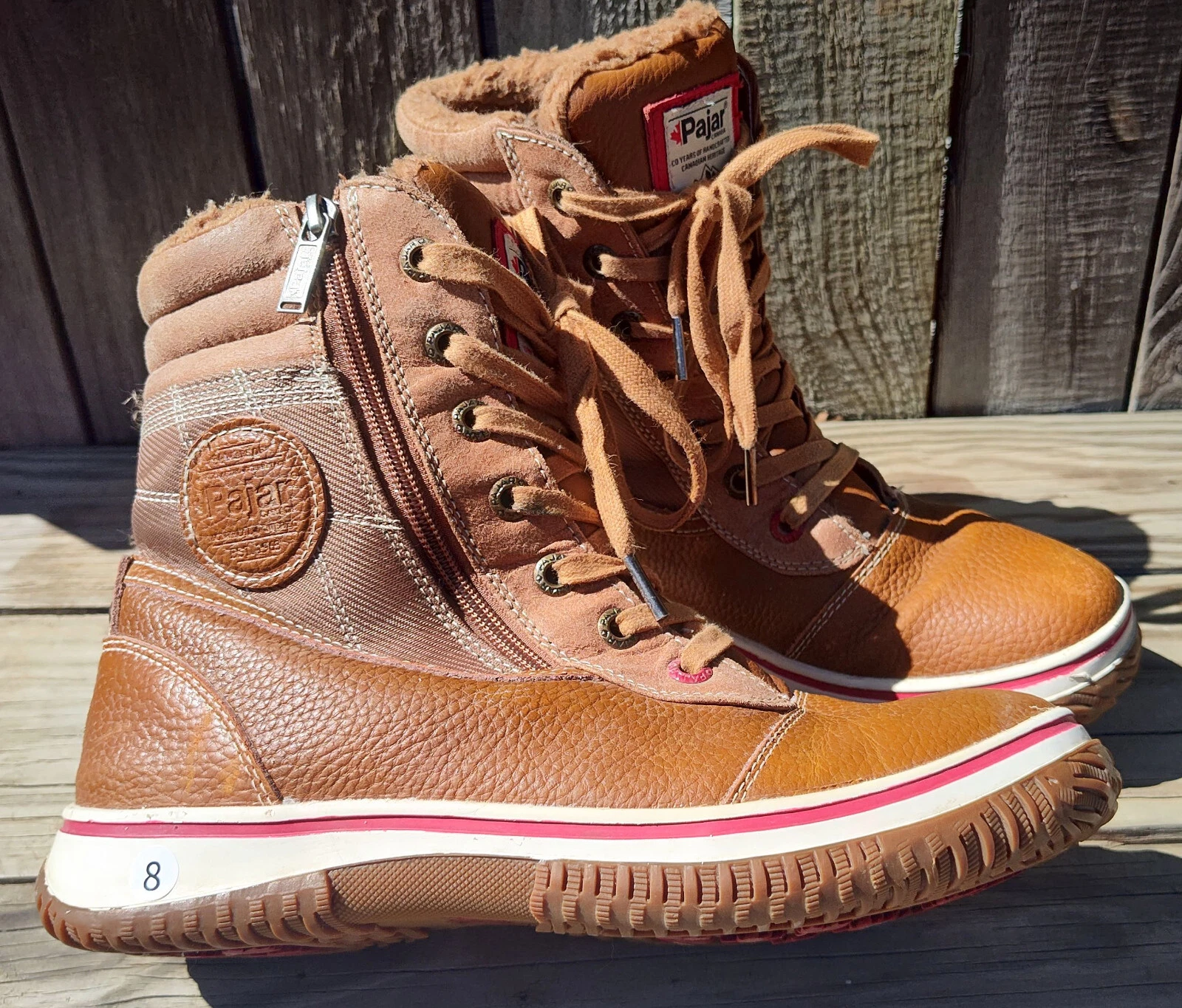 Nice Barely Worn Pajar Tour Canada Mens Winter Hiking Boots 8 8.5
Opens in a new window or tab