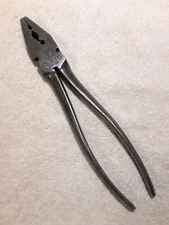 ANTIQUE PEXTO 87-10 LINEMAN FENCING WIRE CUTTER  10" PLIERS
