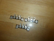 LOT/3 VTG 3 POSITION TERMINAL LUG STRIP PHENOLIC SOLDER LUG FOR AMPS,NOS