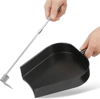 Ash Pan for Big Green Egg Ash Tool Stainless Steel Charcoal Poker Rake BGE Large