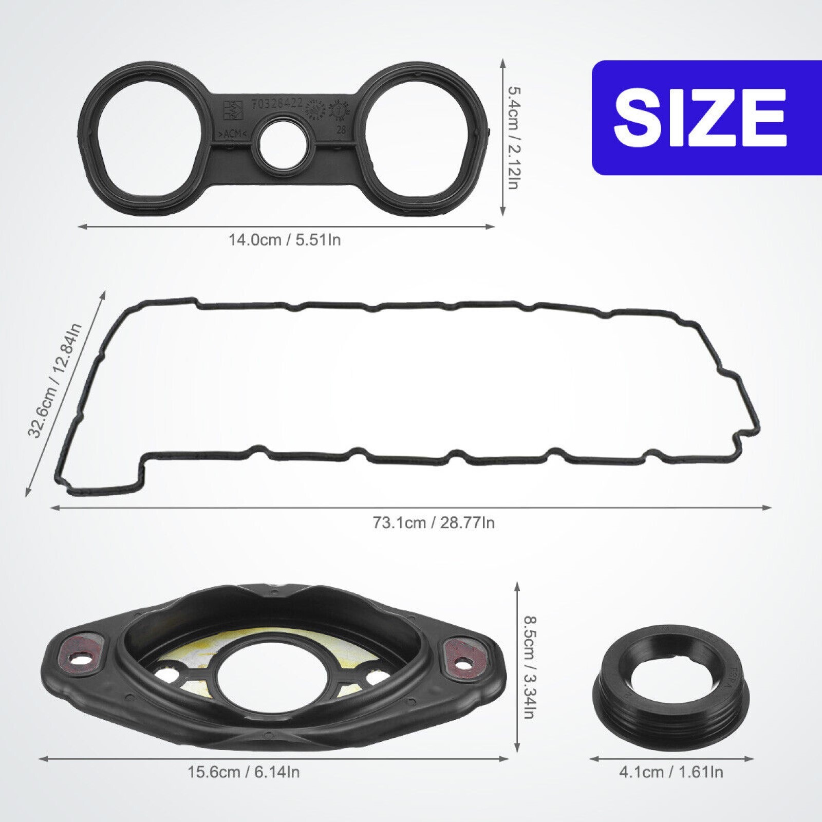 Valve Cover Gasket Set For BMW 128i 200813 / 328xi 20072008 / 528xi