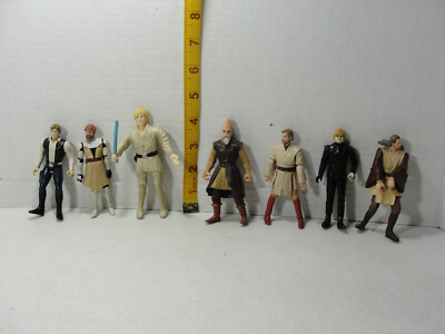 Star Wars Mixed Lot Of 7 Action Figures
