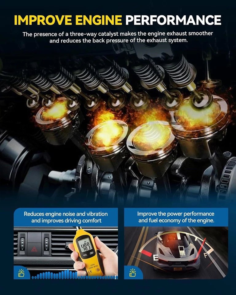 Convertidor catalítico delantero para Chevrolet Suburban 1500 2000-2006 5,3 L y GMC Yukon Foto 2 de 4