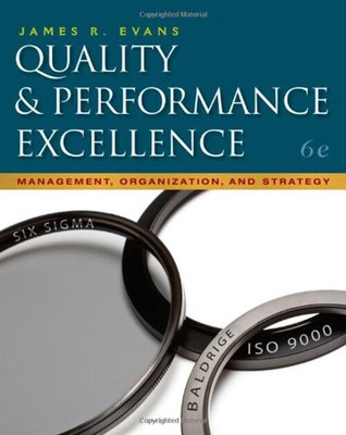 Quality and Performance Excellence Paperback James R. Evans