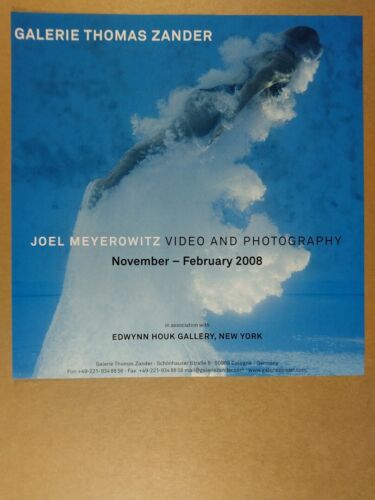 2007 Joel Meyerowitz Video & Photography Exhibition vintage print Ad